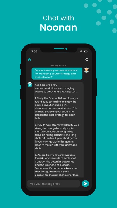 Noonan Caddie: Smart Golf GPS Screenshot