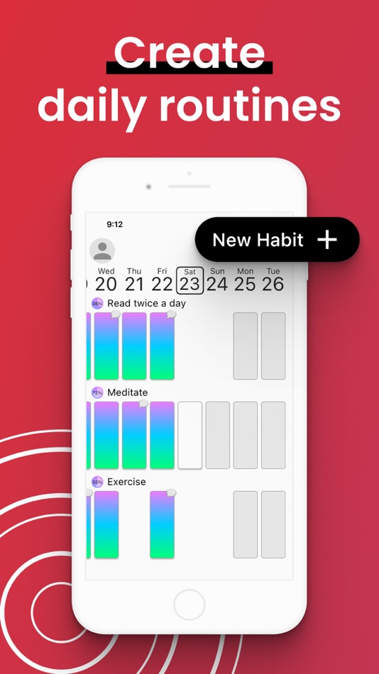 #1. HabitMaster: Goal Tracker (iOS) By: OpenSyncLabs