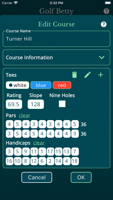 Golf Betty - Games for Golfers Screenshot