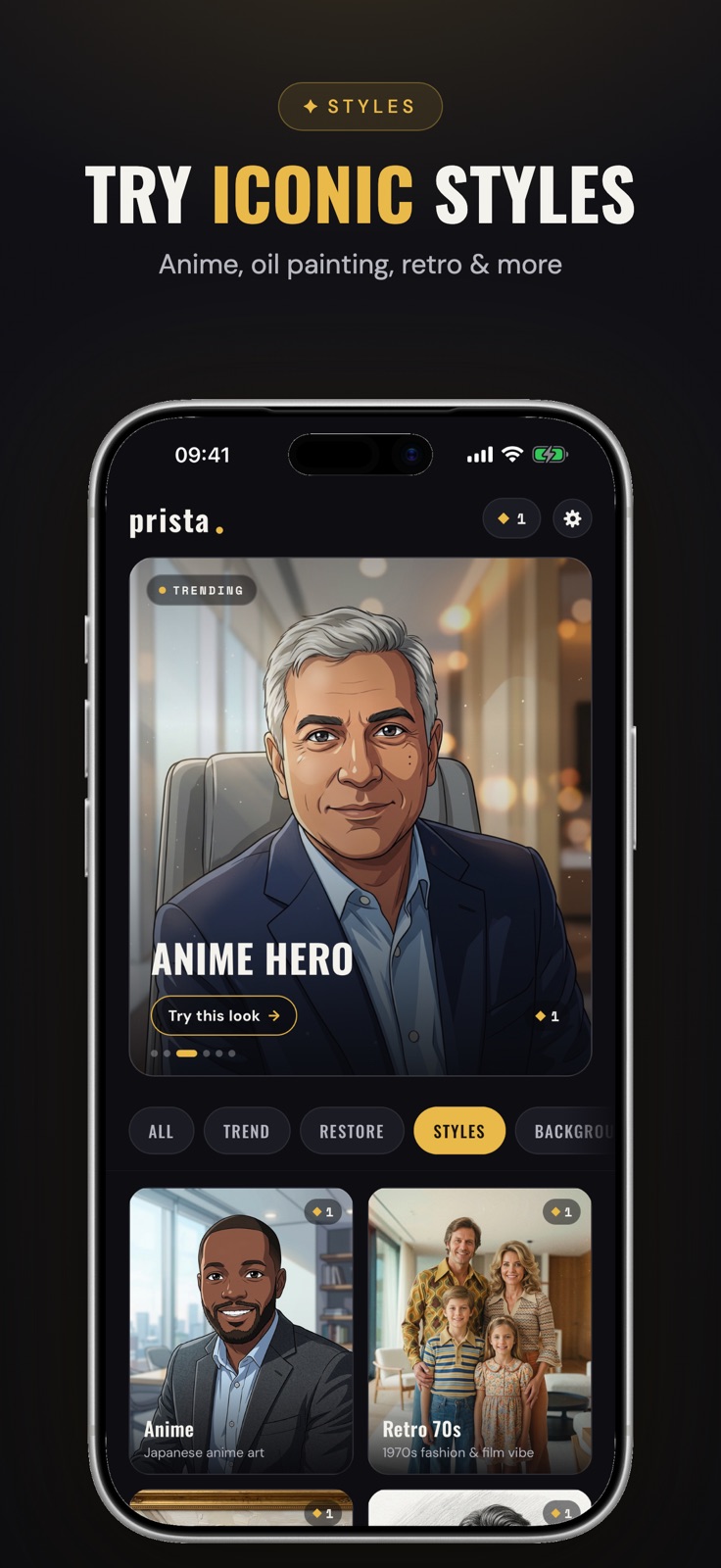 AI Filter & Effects: Prista iphone screenshot 4