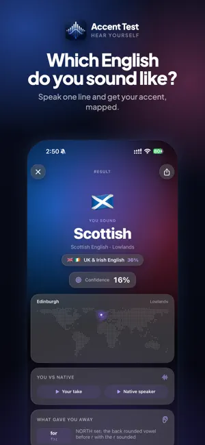 Accent Test: AI Voice Detector screenshot 1