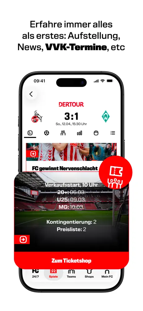 1. FC Köln‑App screenshot 6