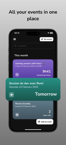 Evently – Event Organizer screenshot