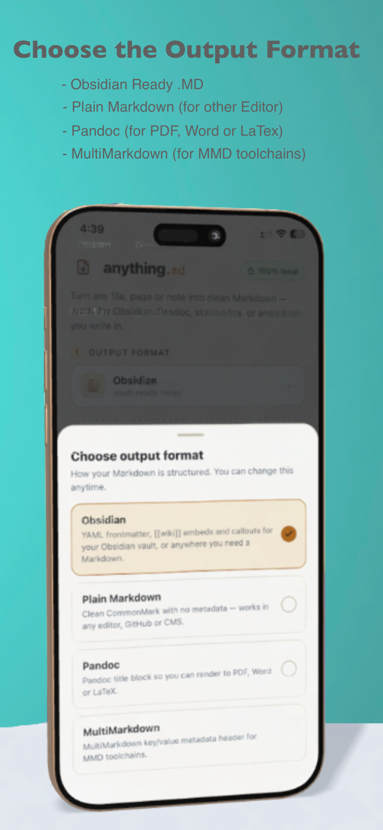 Anything to Markdown Converter screenshot 3
