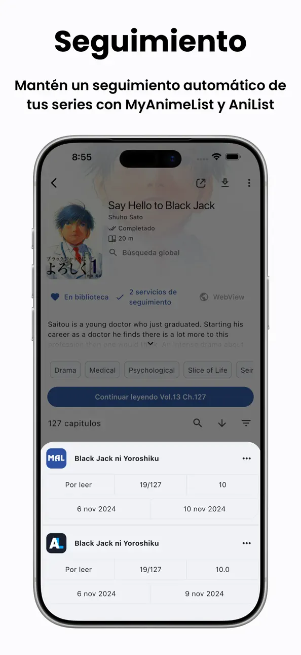 Tachimanga iOS Mod IPA screenshot 4 - iOS app interface