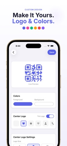 QR Code Reader & Generator App Screenshot 5 of 5