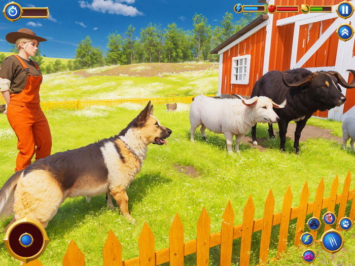 Wild Shepherd Dog Life Sim