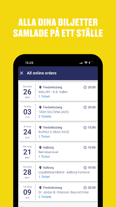 Eventim Sverige Screenshot