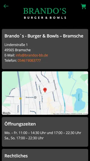Brando´s Burger&Bowls Bramsche screenshot 4