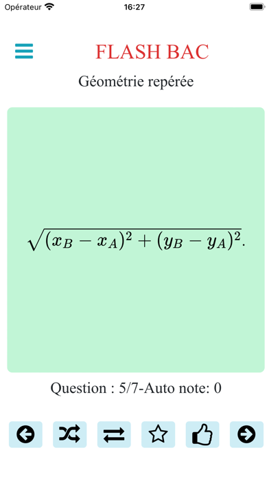 Flash Bac Maths 2nde Screenshot