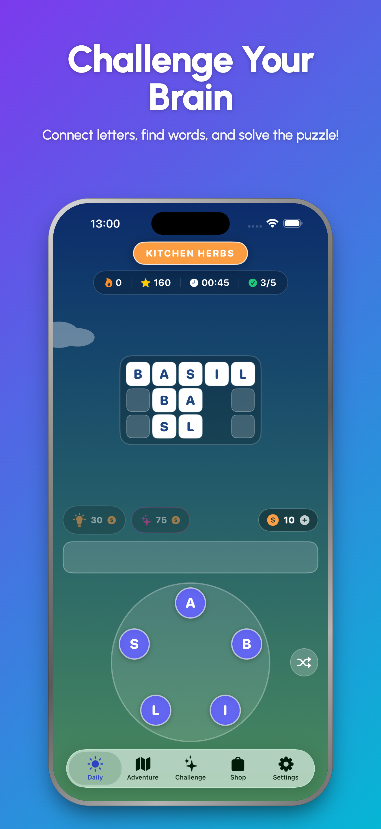 Word Around Puzzle