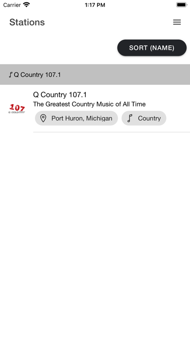 Q Country 107.1 - WSAQ Screenshot