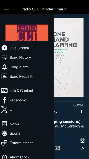 Radio CLT screenshot 2