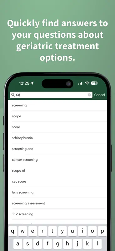 Geriatrics At Your Fingertips screenshot 2 of 5