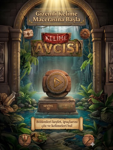 Kelime Avcısı: Bulmaca Oyunu iPad screenshot