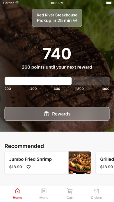 Red River Steakhouse Screenshot