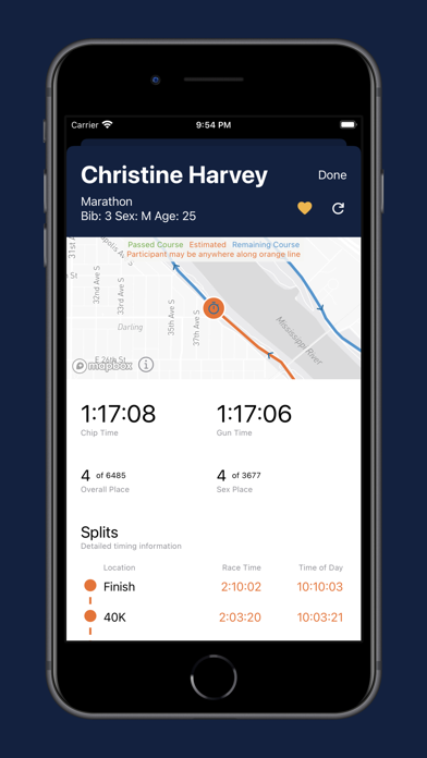 Milwaukee Lakefront Marathon Screenshot