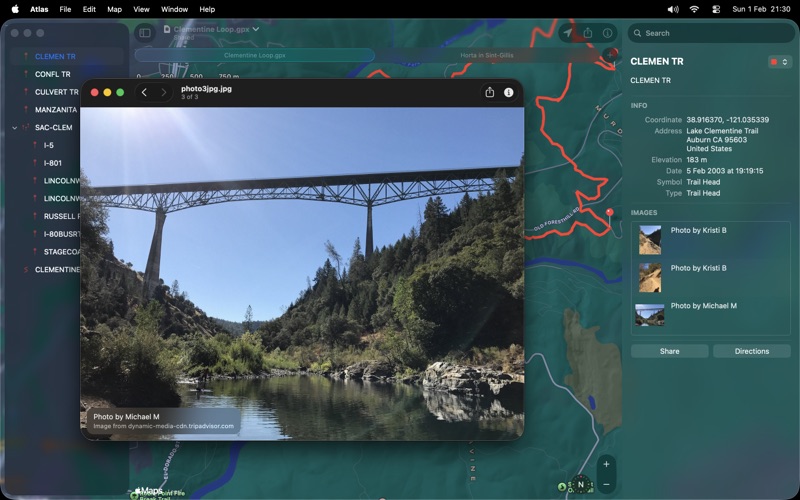 Screenshot #2 pour GPX Atlas – Visionneuse de GPX
