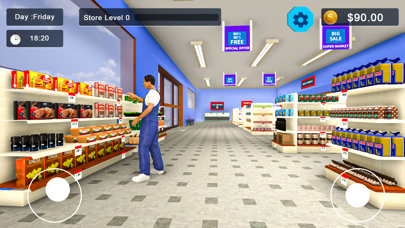 Supermarket Cashier Games Screenshot