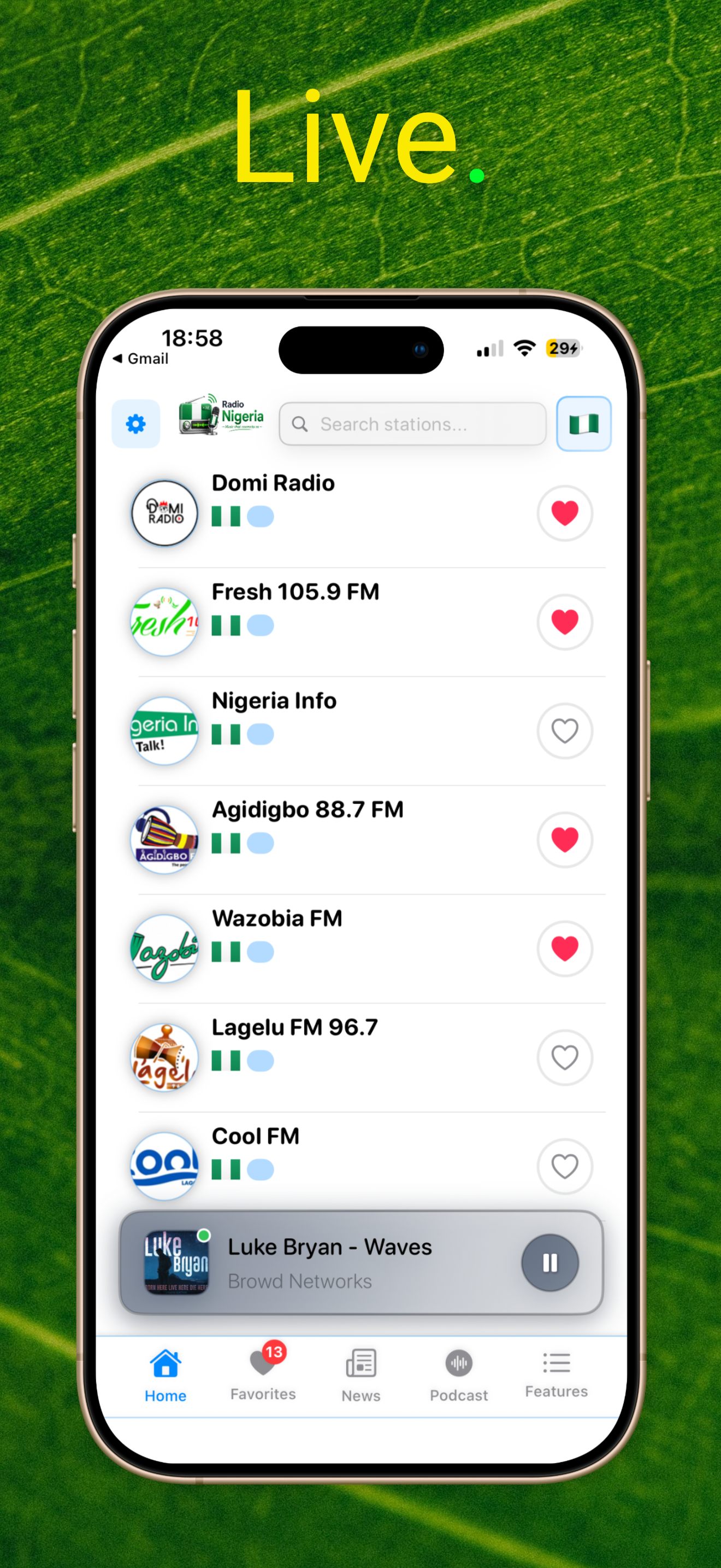 Nigeria Radio Live FM screenshot 3