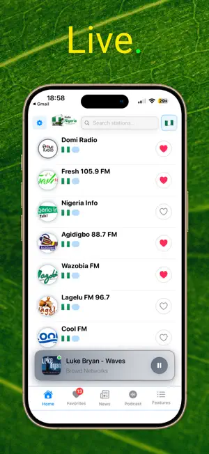 Nigeria Radio Live FM screenshot 3