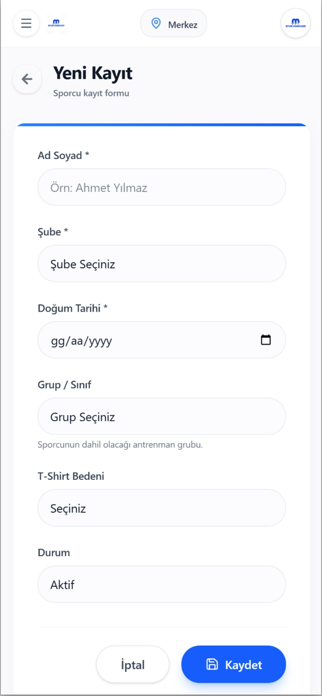 Spor Manager Screenshot 7 of 7