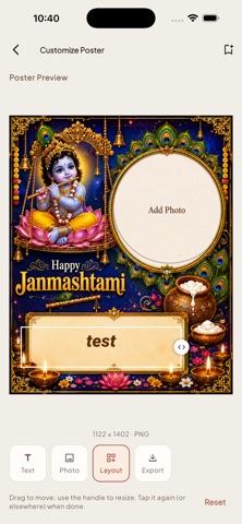 Greeting Poster & Status Maker screenshot 3