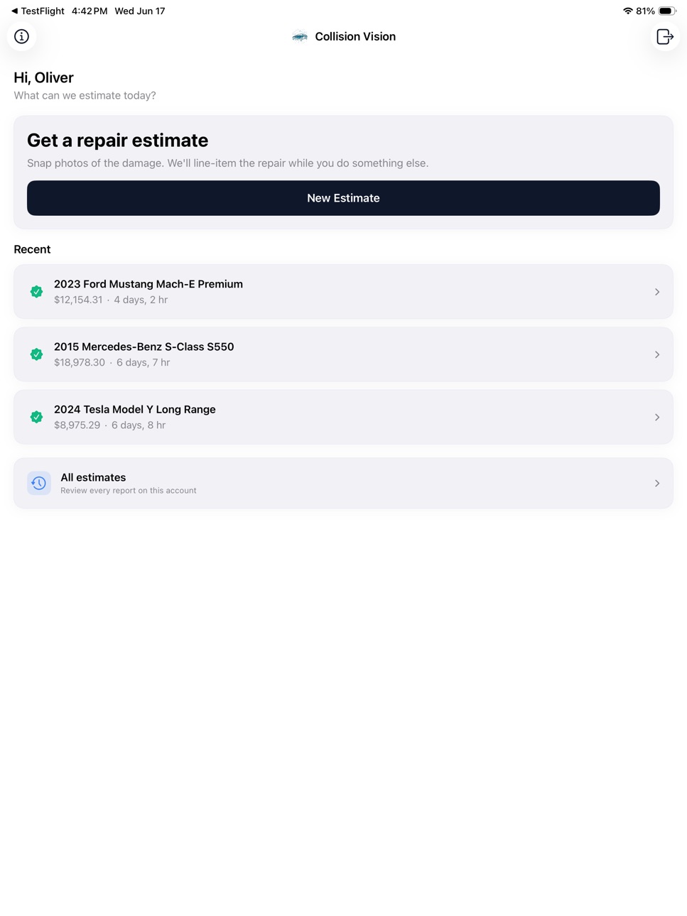 iPad screenshot