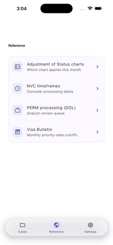 Case Tracker — Immigration Screenshot 2 of 3