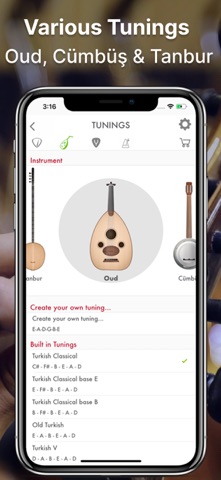 乌德琴调音器 screenshot