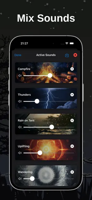Sleep Sounds - NightVibe screenshot 2