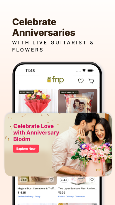 FNP: Gifts, Flowers, Cakes App Screenshot