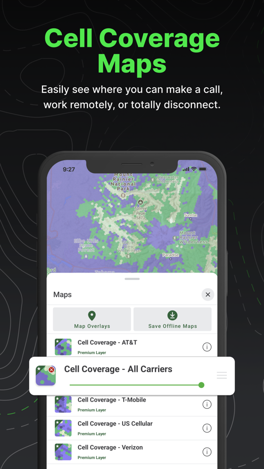 #10. Gaia GPS: Mobile Trail Maps (iOS) 由: TrailBehind