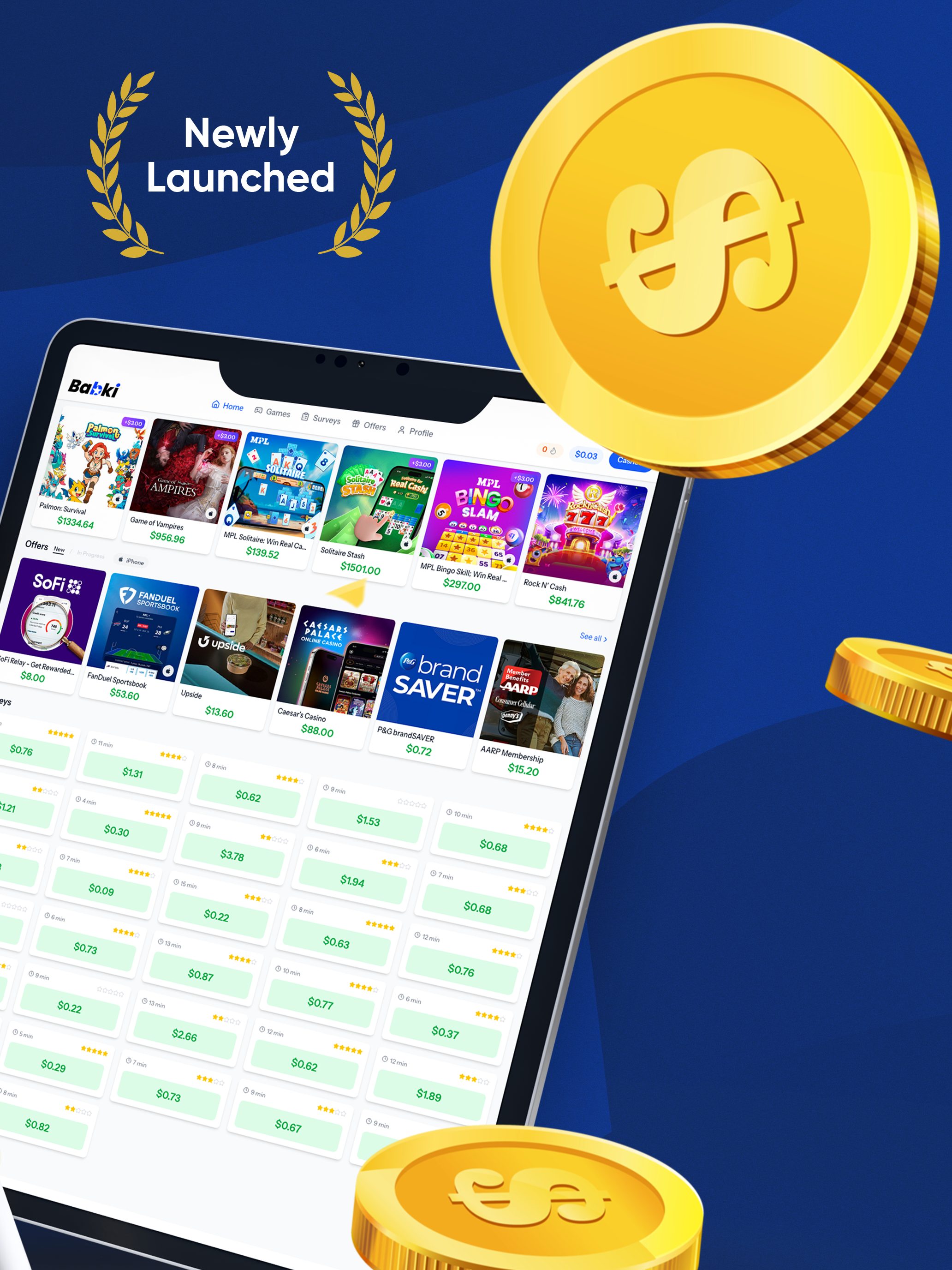 Babki - Test Games, Earn Money