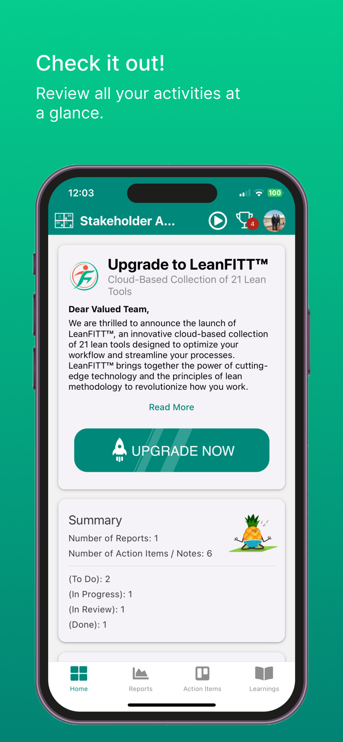 Lean Stakeholder Analysis Rpt