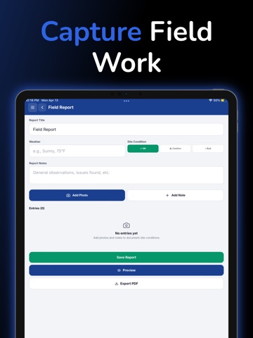 Contrack: Job Costing iPad screenshot