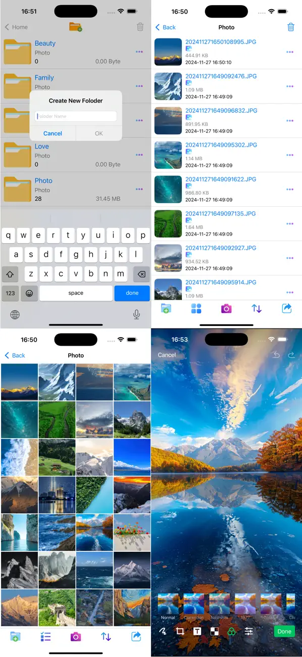 Screenshot #2 pour Secret Photo Vault Lock Safety