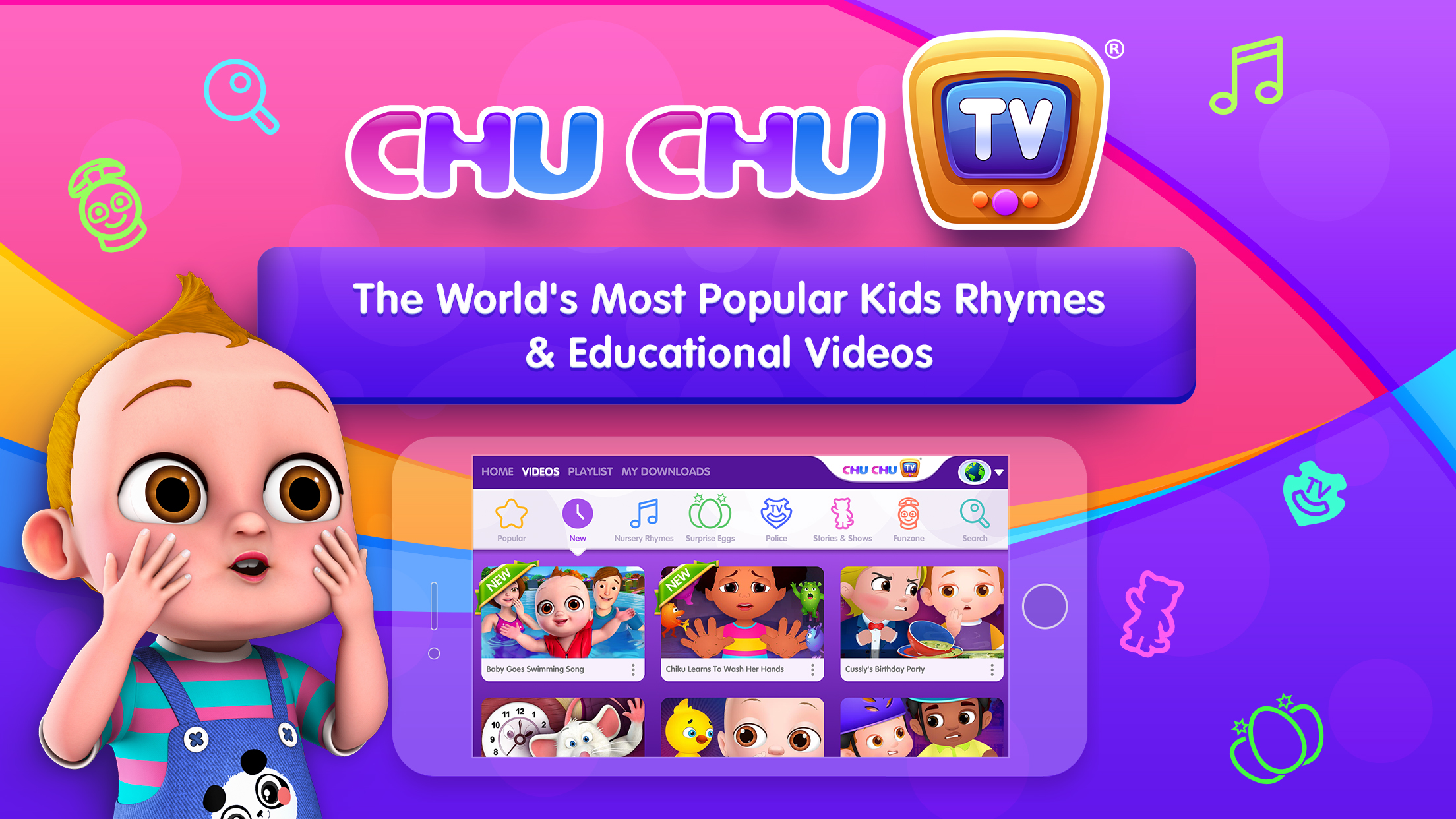 ChuChu TV Nursery Rhymes Pro