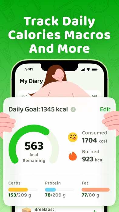 Screenshot #2 pour Calo: compte-calories