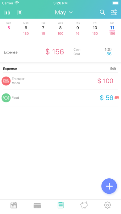 Weple Money - Expense Manager Screenshot