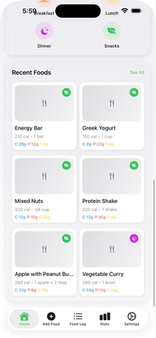 CalorieKeeper: Food Tracker screenshot