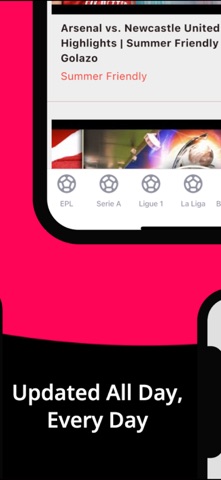 Goal Highlights App Screenshot 3 of 5