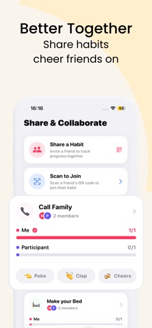 TinyLoop - Habit Tracker iPhone screenshot