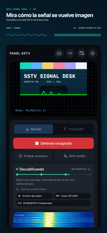 SSTV Signal Desk screenshot 1 of 6