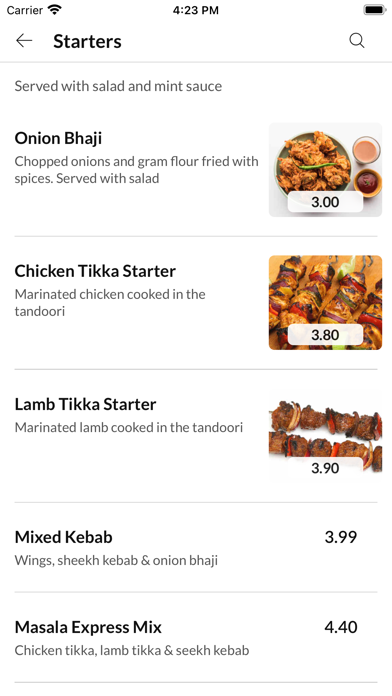 Bengal Spice Sheffield Screenshot