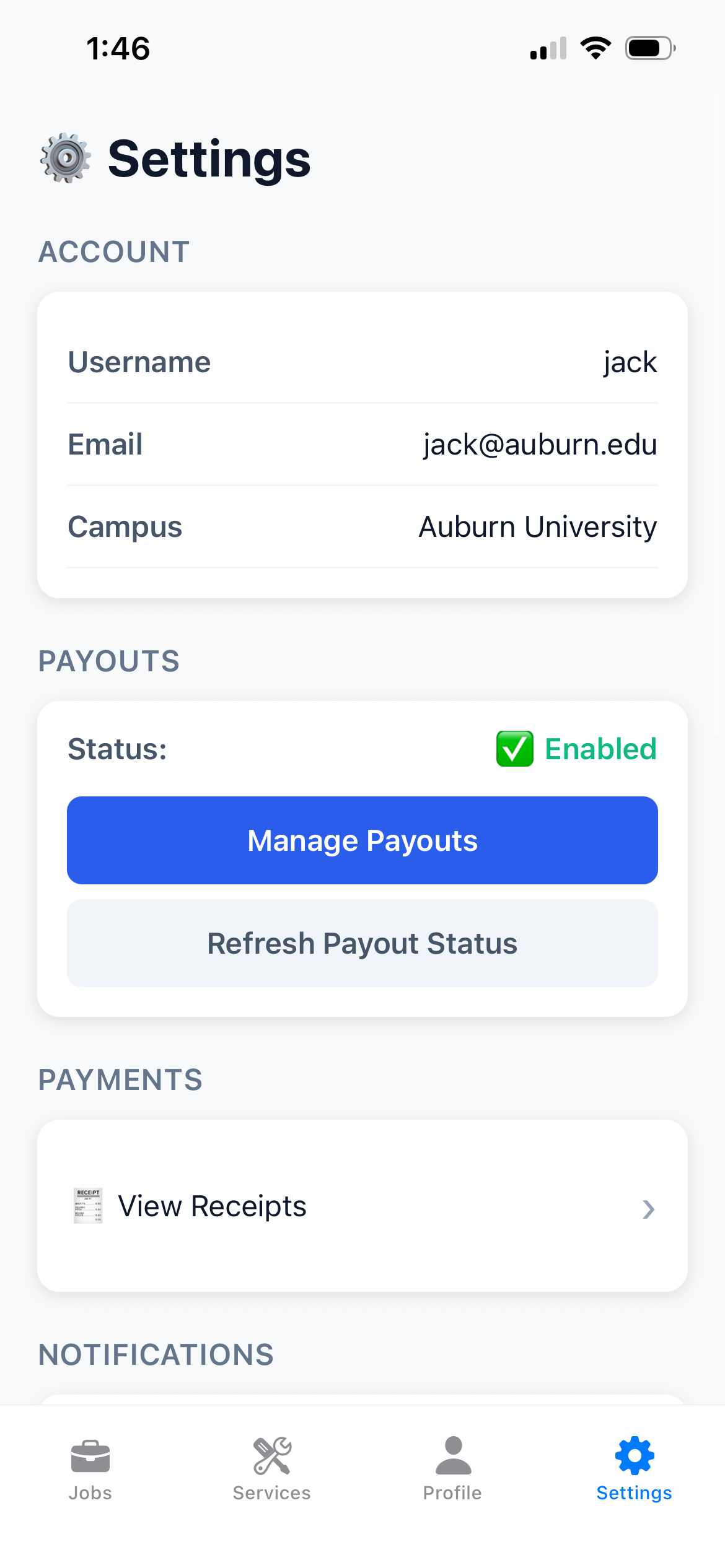 Dormate: College Task Market screenshot 4