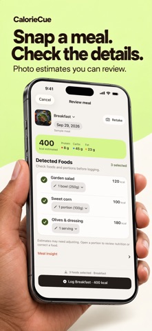 CalorieCue: Calorie Counter Screenshot 2 of 8