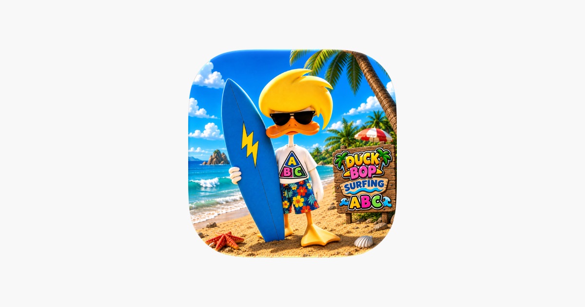 ‎Duck Bop Surfing ABC App - App Store