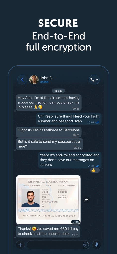 Zangi Private Messenger - Encrypted Conversations