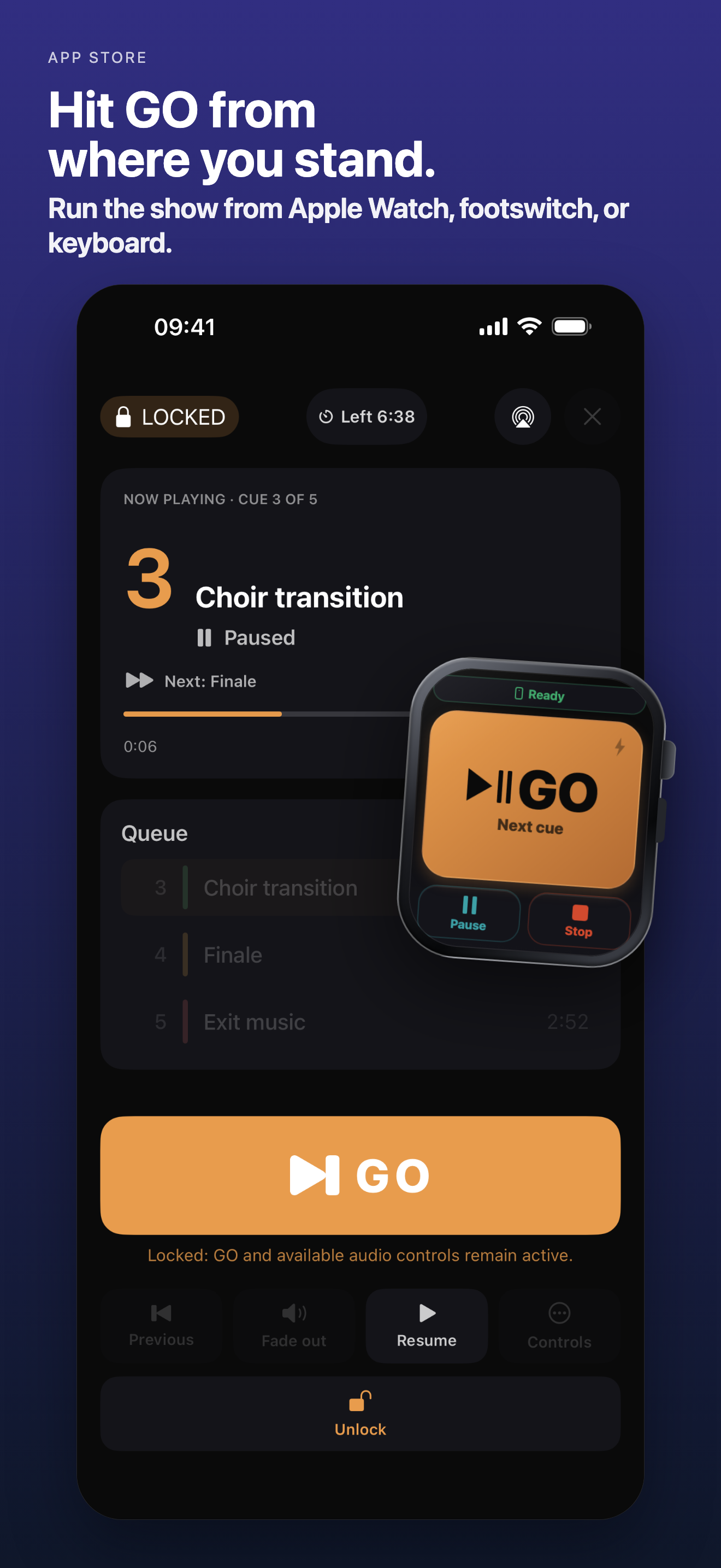 ShowCue: Cue & Backing Player screenshot 6